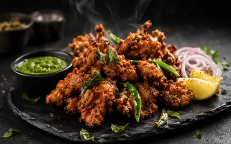 Chicken Pakora Recipe with SOP & Presentation Guide