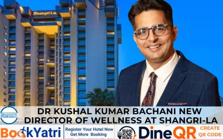 Dr Kushal Kumar Bachani New Director of Wellness at Shangri-La
