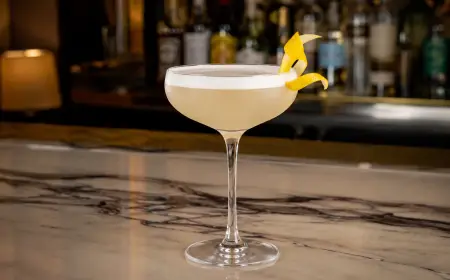 White Lady Cocktail Recipe with SOP, Garnish & Presentation Guide