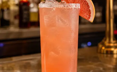 Salty Dog Cocktail Recipe with SOP, Garnish & Presentation Guide