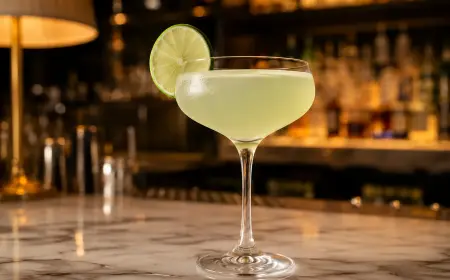 Gin Gimlet Cocktail Recipe with SOP, Garnish & Presentation Guide