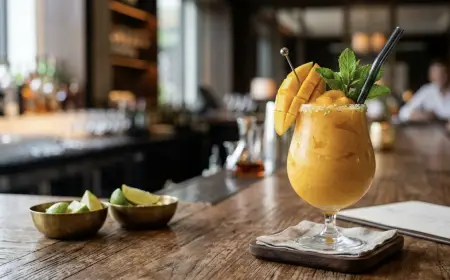 Frozen Mango Delight Mocktail Recipe – Hotel Style Guide in 7 Steps