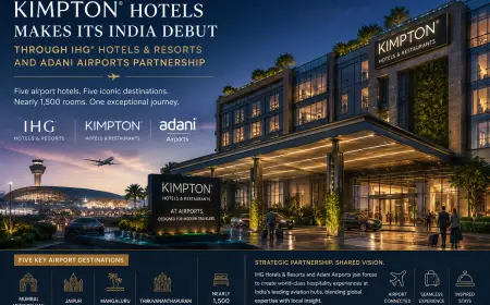 IHG Hotels & Resorts, Adani Sign Five Airport Hotels Deal; Kimpton Enters India with 1,500 Rooms