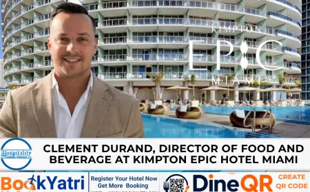Clement Durand New Director of F&B at Kimpton EPIC Hotel Miami