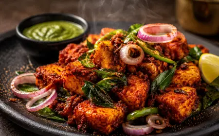 Paneer 65 Recipe with SOP & Presentation Guide