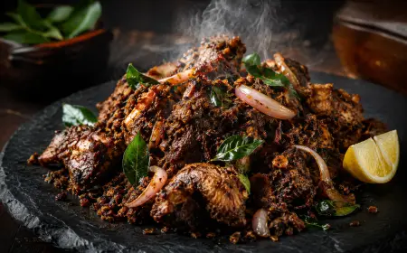 Chicken Sukka Recipe with SOP & Presentation Guide