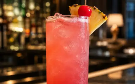Singapore Sling Cocktail Recipe with SOP, Garnish & Presentation Guide