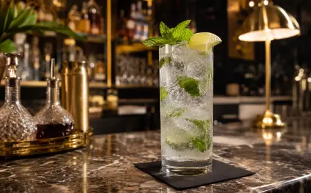 Southside Fizz Cocktail Recipe with SOP, Garnish & Presentation Guide