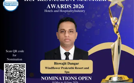 Biswajit Dangar Nominated for Restaurant Manager Award 2026