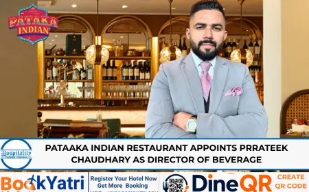Prrateek Chaudhary New Dorector of Beverage at Pataaka