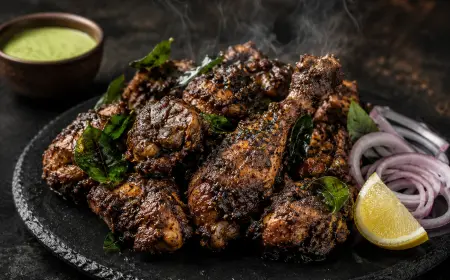 Chicken Pepper Fry Recipe with SOP & Presentation Guide