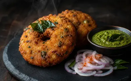 Masala Vada Recipe with SOP & Presentation Guide