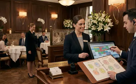 Restaurant Reservation Management SOP Training for Hotel Operations