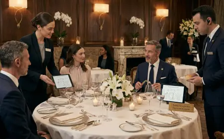 Table Etiquette and Dining Etiquette Training for Restaurants