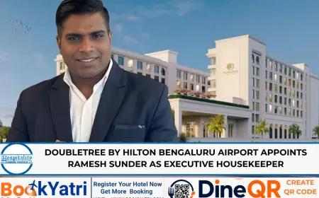 Ramesh Sunder new Executive Housekeeper at DoubleTree