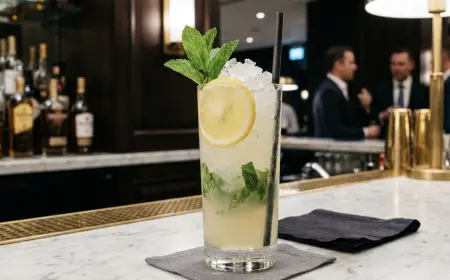 Citrus Mint Mocktail Recipe –  Hotel Style Drink