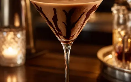 Chocolate Martini Cocktail Recipe with SOP, Garnish & Presentation Guide