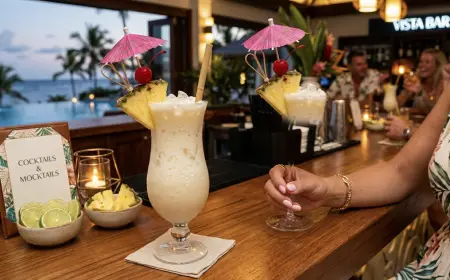 Virgin Pina Colada Mocktail Recipe – Hotel Style Tropical Drink