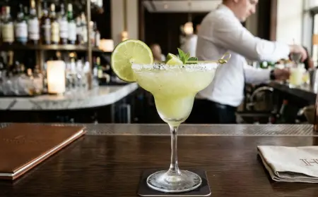 Virgin Margarita Mocktail Recipe – Hotel Style Citrus Drink