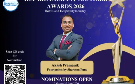 Akash Pramanik, Restaurant Manager of Four Points by Sheraton Pune, Nominated for Restaurant Manager Award 2026