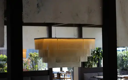 Eco-Friendly Elegance: Natural Material Studio Crafts Lighting from Leftover Seaweed at Sticks n Sushi Restaurant