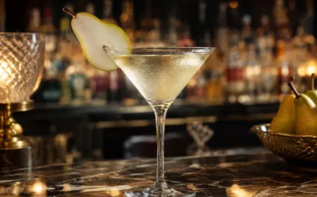 Pear Martini Cocktail Recipe with SOP, Garnish & Presentation Guide