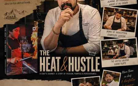 The Heat And The Hustle: The Path to Mastery by Chef Himanshu Pandey