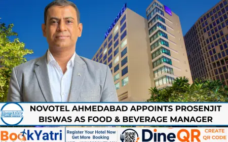 Prosenjit Biswas appointed F&B Manager at Novotel Ahmedabad