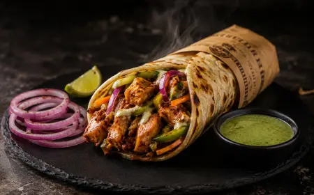 Chicken Shawarma Recipe Indian Style with SOP & Presentation Guide