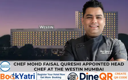 Mohd Faisal Qureshi as Chef De Cuisine - Kangan at The Westin Mumbai Garden City