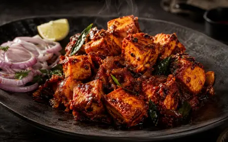 Paneer Ghee Roast Recipe with SOP & Presentation Guide