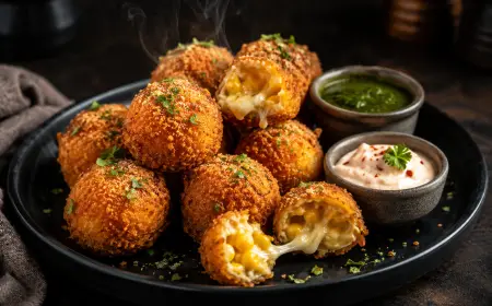 IndianCorn Cheese Balls Recipe with SOP & Presentation Guide