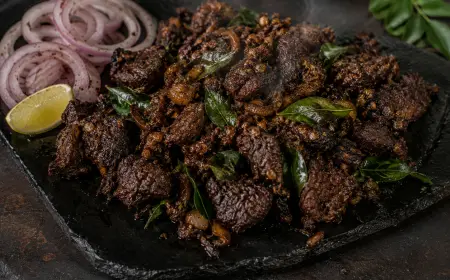 Beef Fry Kerala Recipe with SOP & Presentation Guide