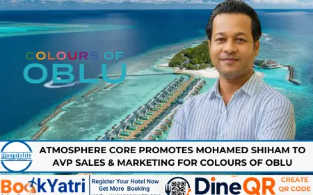 Mohamed Shiham promoted to AVP Sales & Marketing for COLOURS OF OBLU