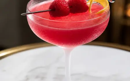Raspberry Martini Cocktail Recipe with SOP, Garnish & Presentation Guide