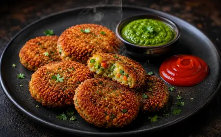 Make Crispy Veg Cutlet the Indian Way: Golden, Spiced, and Irresistible