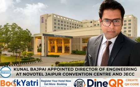Kunal Bajpai Appointed Director of Engineering at Novotel Jaipur
