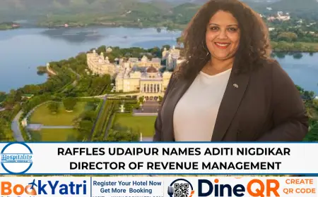 Aditi Nigdikar Joins Raffles Udaipur as Director of Revenue Management