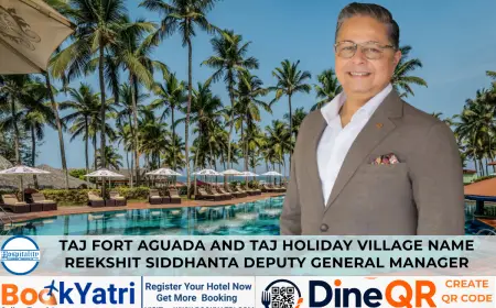 Reekshit Siddhanta Deputy General Manager at Taj North Goa