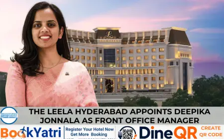 Deepika Jonnala Joins The Leela Hyderabad as New Front office Manager