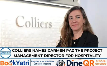 Carmen Paz New Project Management Director for Colliers Hospitality