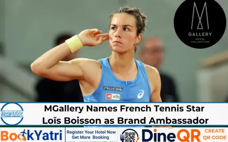 Loïs Boisson Tennis Star Named Brand Ambassador at MGallery