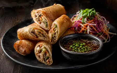 Chicken Spring Rolls Recipe That is Packed with Flavour