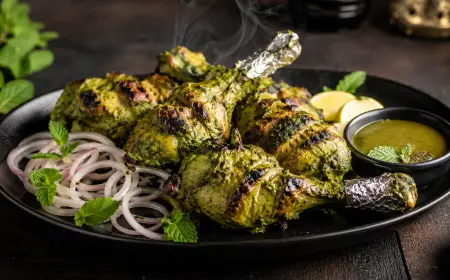 Tangdi Kabab Hariyali Recipe That Grills Vibrant, and Perfectly Juicy
