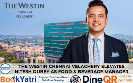 Westin Chennai Velachery Promotes Nitesh Dubey to F&B Manager