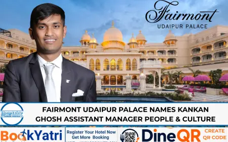 Kankan Ghosh appointed Assistant Manager of People & Culture at Fairmont