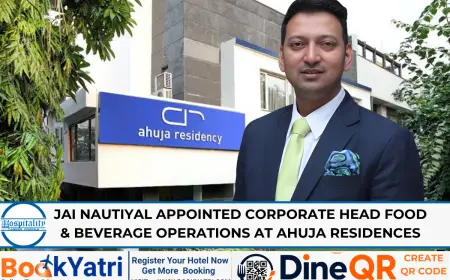 Jai Nautiyal New Corporate Head of F&B Operations at Ahuja Residences