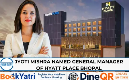 Jyoti Mishra New General Manager of Hyatt Place Bhopal