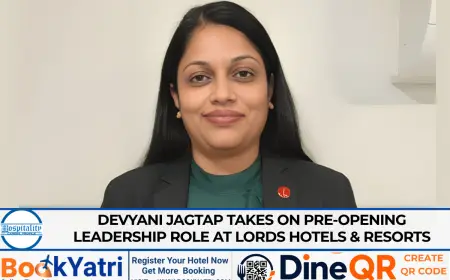 Devyani Jagtap as Pre-opening General Manager at Lords Hotels Mumbai
