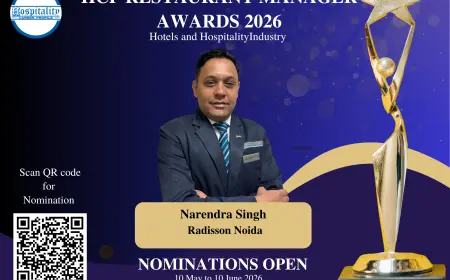 Narendra Singh Nominated for Restaurant Manager Award 2026